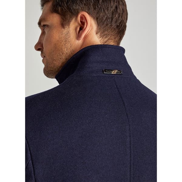 FaÇonnable Frakke Jersey Wool Blå 56 Mand