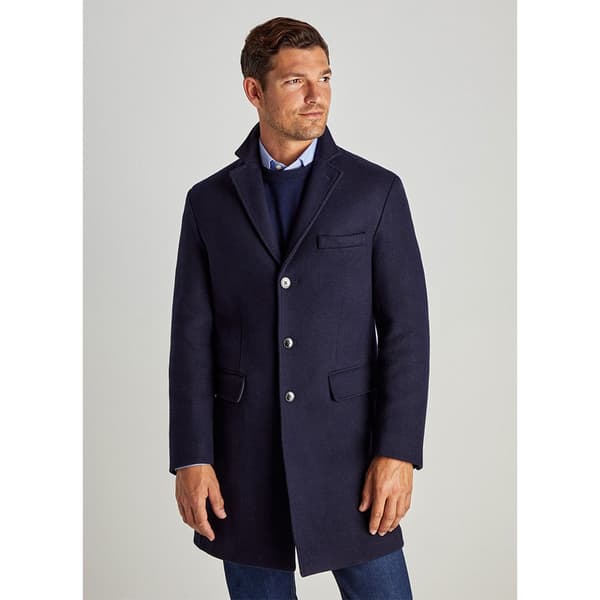 FaÇonnable Frakke Jersey Wool Blå 56 Mand