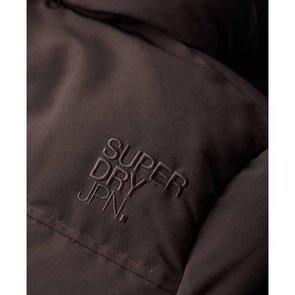 Superdry Pufferjacka Everest Short Brun S Man