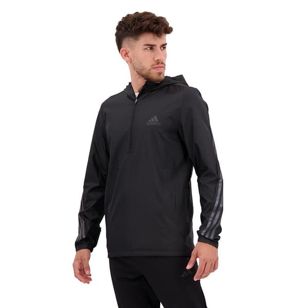 Adidas Jakke Run Icons 3 Stripes Blå XS Mand