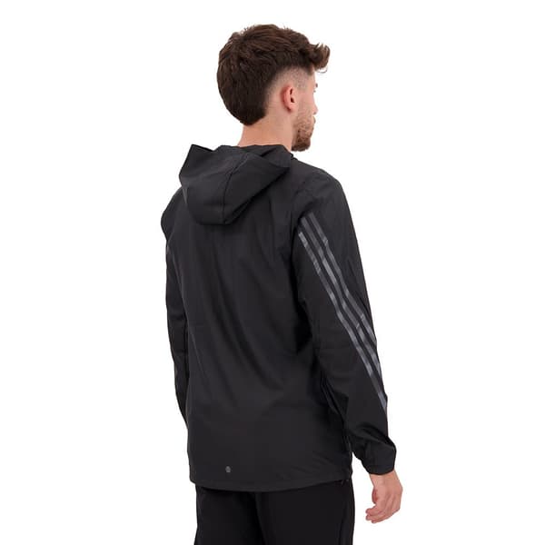 Adidas Jakke Run Icons 3 Stripes Blå XS Mand