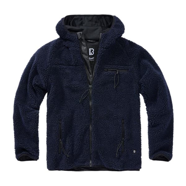 Brandit Jakke Teddy Worker Blå 2XL Mand