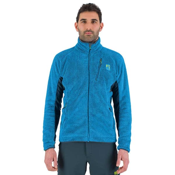 Karpos Full Dragkedja Fleece Vertice Blå M Man