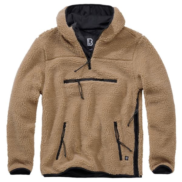 Brandit Jakke Teddy Worker Beige S Mand