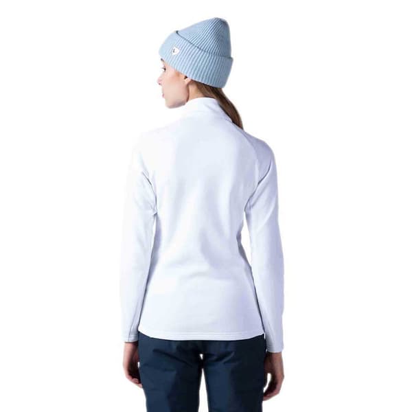 Rossignol Full Dragkedja Fleece Classique Clim Vit 2XL Kvinna