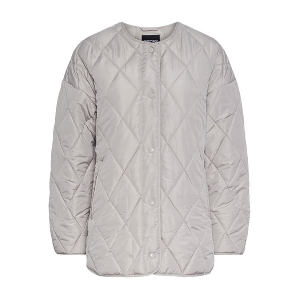 Pieces Takki Stella Quilted Beige XS Nainen