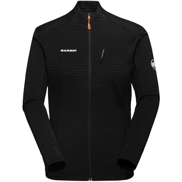 Mammut Full Dragkedja Fleece Taiss Light Svart S Kvinna