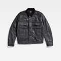 Miniatyrbillede 3 af 9: G-star Jakke Utility Flap Pocket Lined Grå 2XS Mand