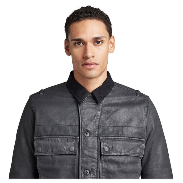 G-star Jakke Utility Flap Pocket Lined Grå 2XS Mand