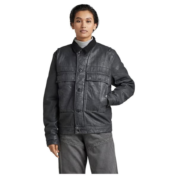 G-star Jakke Utility Flap Pocket Lined Grå 2XS Mand