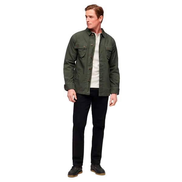 Superdry Överskjorta Military Grönt L Man