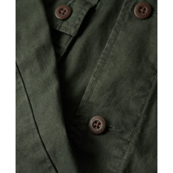 Superdry Överskjorta Military Grönt L Man