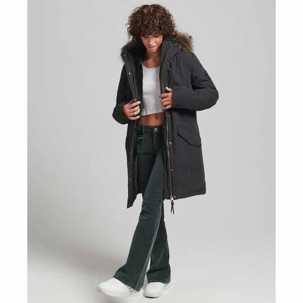 Superdry Jacka Vintage Down Everest Svart XS Kvinna