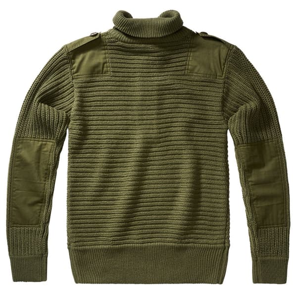 Brandit Turtlehals Sweater Alpin Grøn 3XL Mand