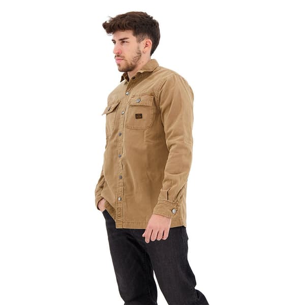 Superdry Päällyspaita Canvas Workwear Ruskea 2XL Mies