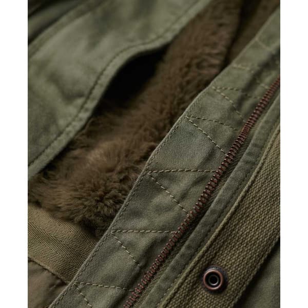 Superdry Jacka Military M65 Lined Grönt S Kvinna
