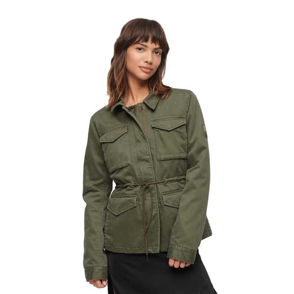 Superdry Jacka Military M65 Lined Grönt S Kvinna