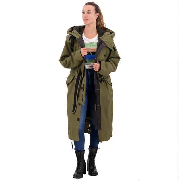 G-star Parkas Long Grönt S Kvinna