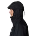 Miniatyrbild 6 av 10: Mountain Hardwear Regnjacka Med Full Dragkedja Threshold™ Svart M Man