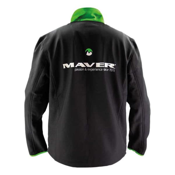 Maver Jakke Logo Sort L Mand