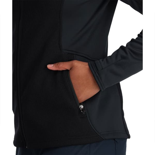Spyder Full Dragkedja Fleece Bandita Svart XS Kvinna