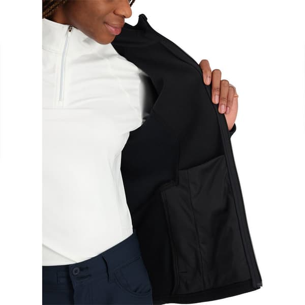 Spyder Full Dragkedja Fleece Bandita Svart XS Kvinna