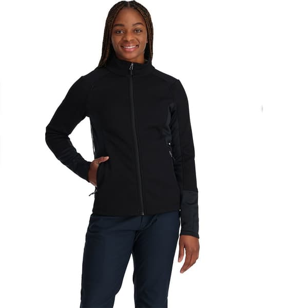 Spyder Full Dragkedja Fleece Bandita Svart XS Kvinna
