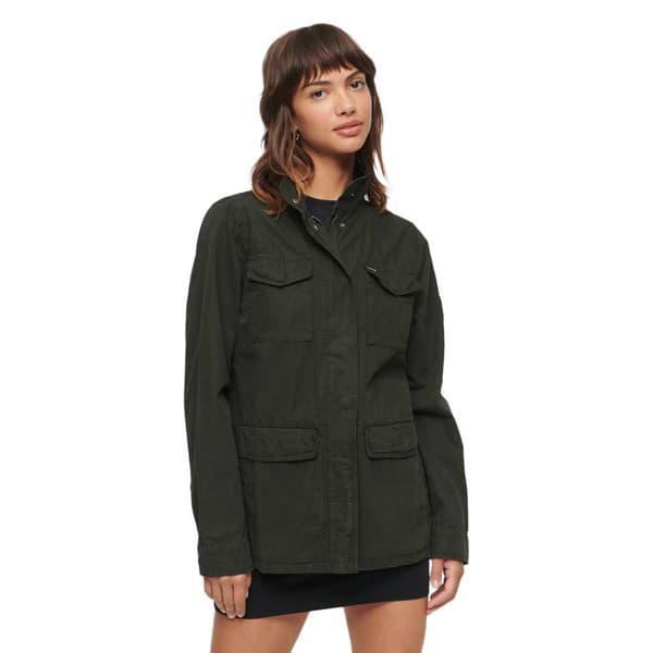 Superdry Farkkutakki St Tropez M65 Vihreä M Nainen