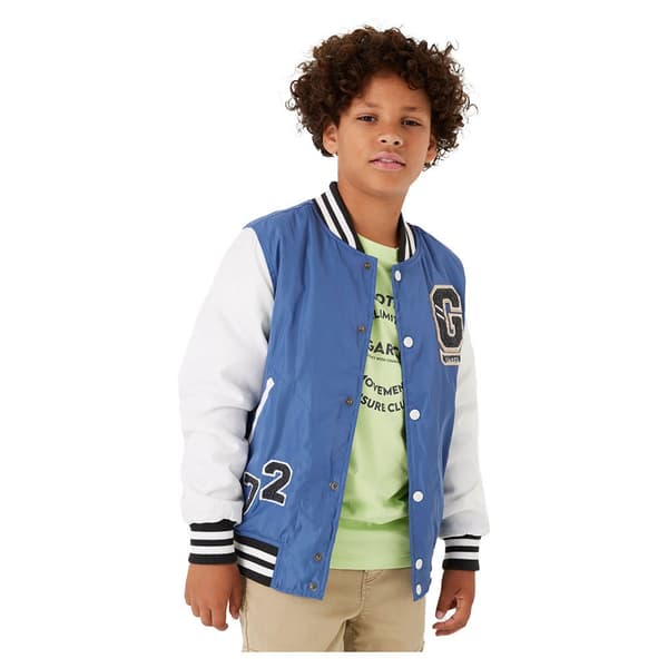 Garcia Teinin Bomber-takki Gj430206 Sininen 8-9 Years Poika