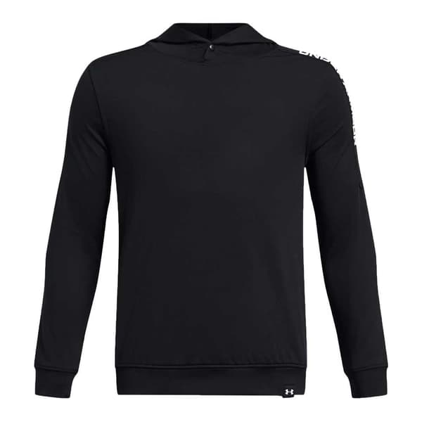 Under Armour Golf Junior Hoodie Playoff Svart M Kvinna