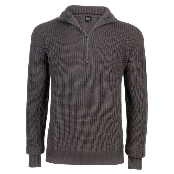Brandit Sweater Marine Troyer Grå 5XL Mand