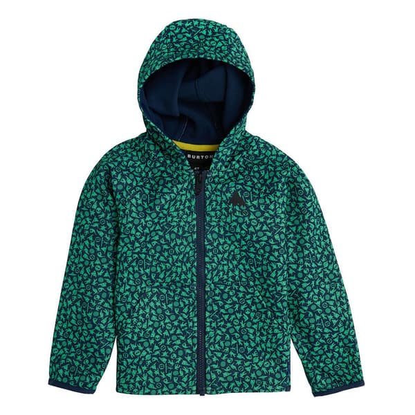Burton Fleece Med Dragkedja För Småbarn Crown Weatherproof Grönt 4 Years