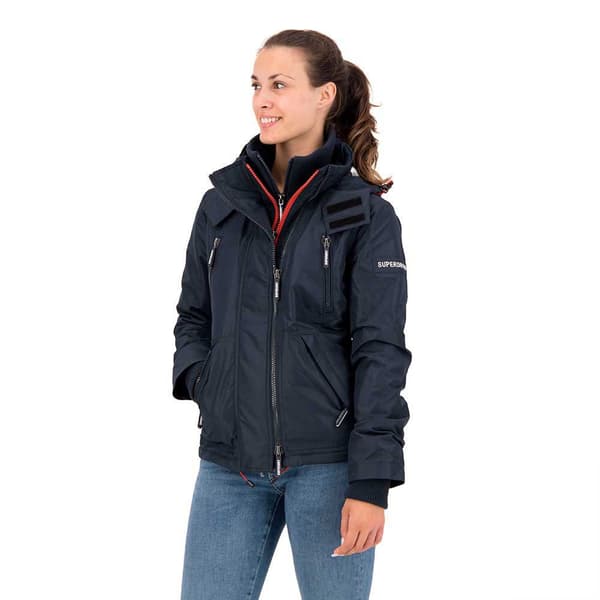 Superdry Jacka Wind Yachter Blå XS Kvinna