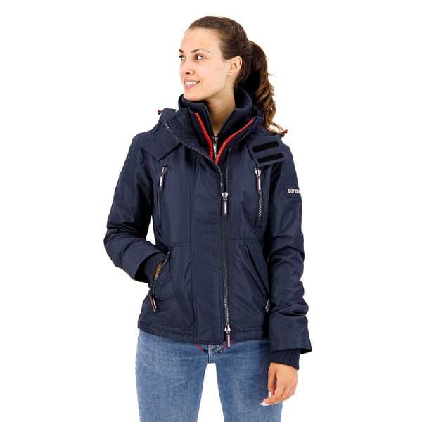Superdry Jacka Wind Yachter Blå XS Kvinna