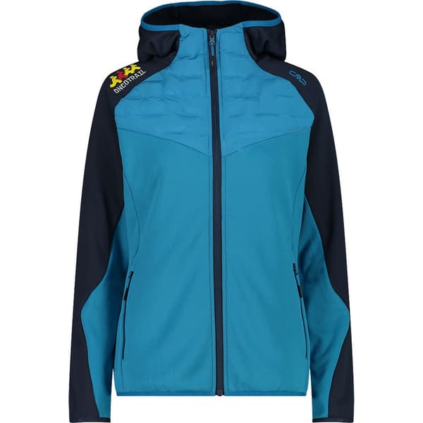Cmp Jakke Hybrid 33e2636 Blå S Kvinde