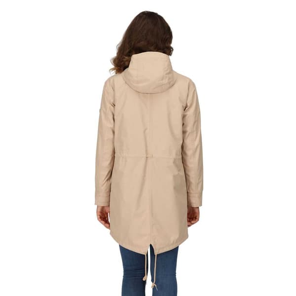 Regatta Hættetrøje Regnjakke Amberose Beige 12 Kvinde