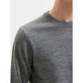 Miniatyrbillede 4 af 6: Selected Besætning Hals Sweater Town Merino Coolmax Grå 2XL Mand