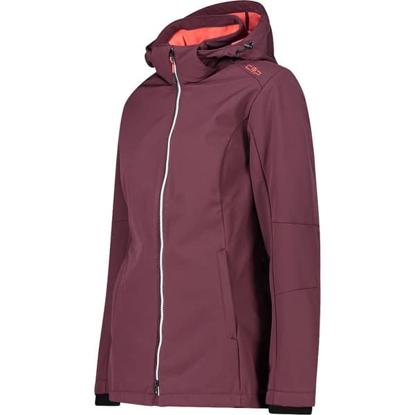 Cmp Jacka Softshell Long Fit 3a22226 Rosa XS Kvinna