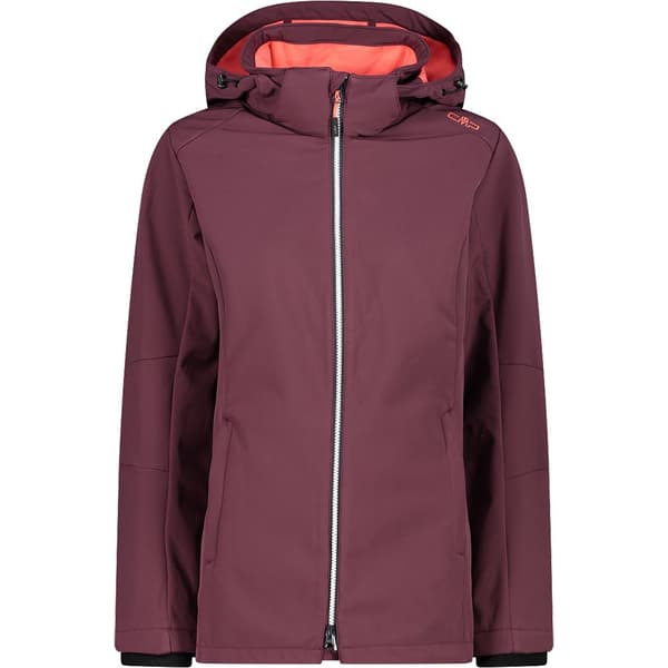 Cmp Jacka Softshell Long Fit 3a22226 Rosa XS Kvinna