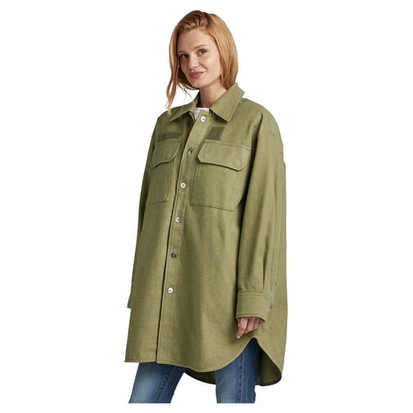 G-star Overshirt Oversized Grøn S Kvinde