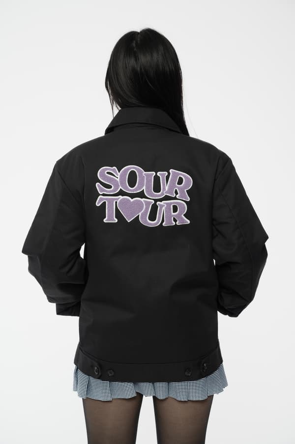 Olivia Rodrigo Sour Logo Zipped Jacket