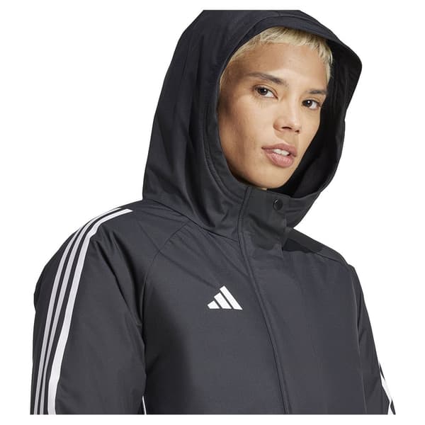 Adidas Parkas Tiro24 Svart 2XS Kvinna