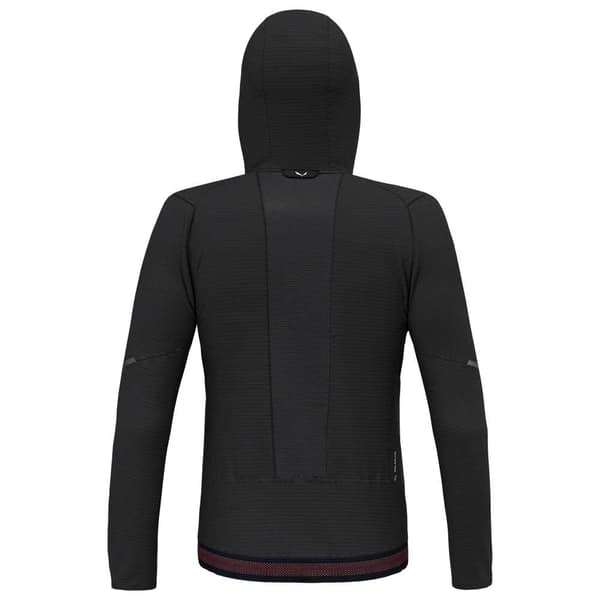 Salewa Full Dragkedja Fleece Pedroc Pl Hd Svart S Man