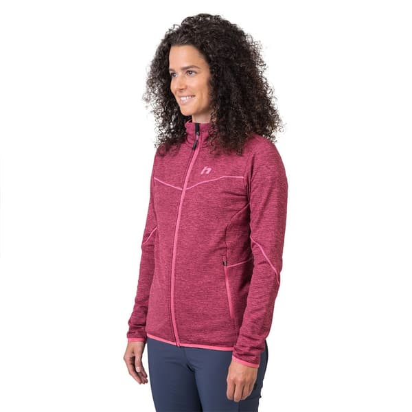 Hannah Fleece Med Fuld Lynlås Dagnys Hoody  38 Kvinde