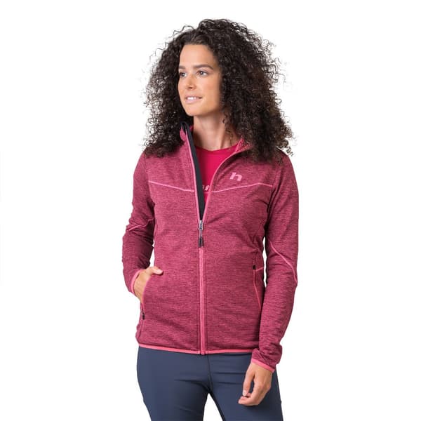 Hannah Fleece Med Fuld Lynlås Dagnys Hoody  38 Kvinde