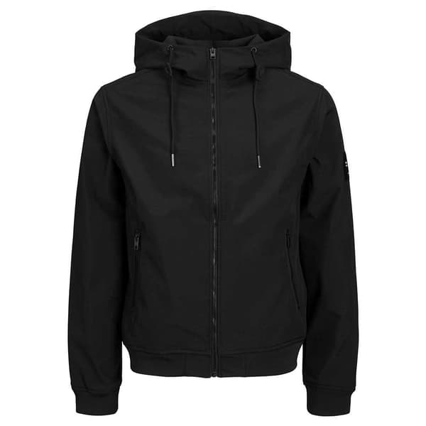 Jack & Jones Letvægtsjakke Basic Softshell Plus Sort 2XL Mand