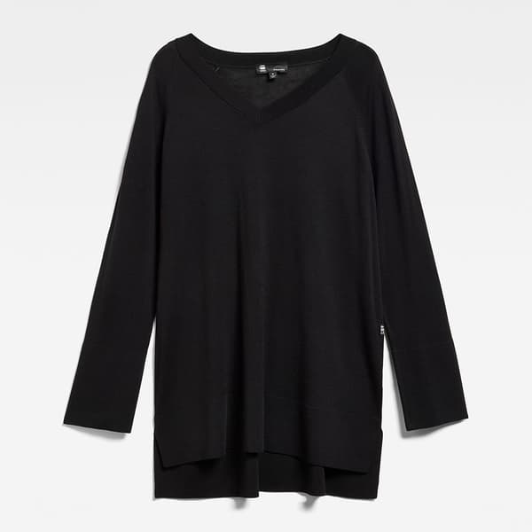G-star V-hals Sweater D22503-b692 Oversized Brun XS Kvinde