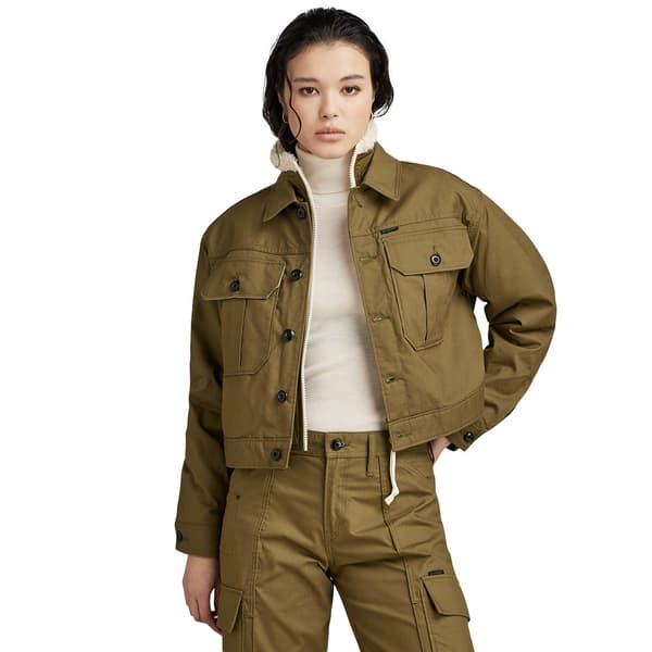 G-star Takki Cropped Hunter Vihreä S Nainen