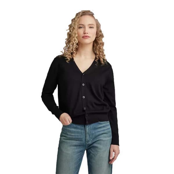 G-star Cardigan Core Svart M Kvinna