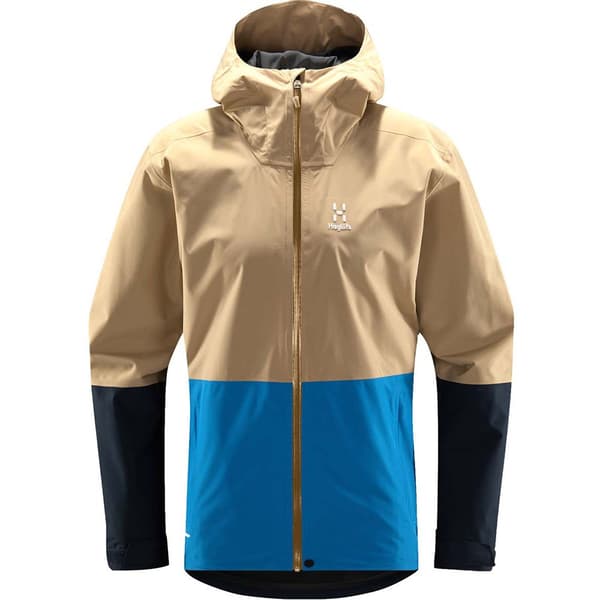 Haglofs Jacka Finch Proof Beige,Blå L Man